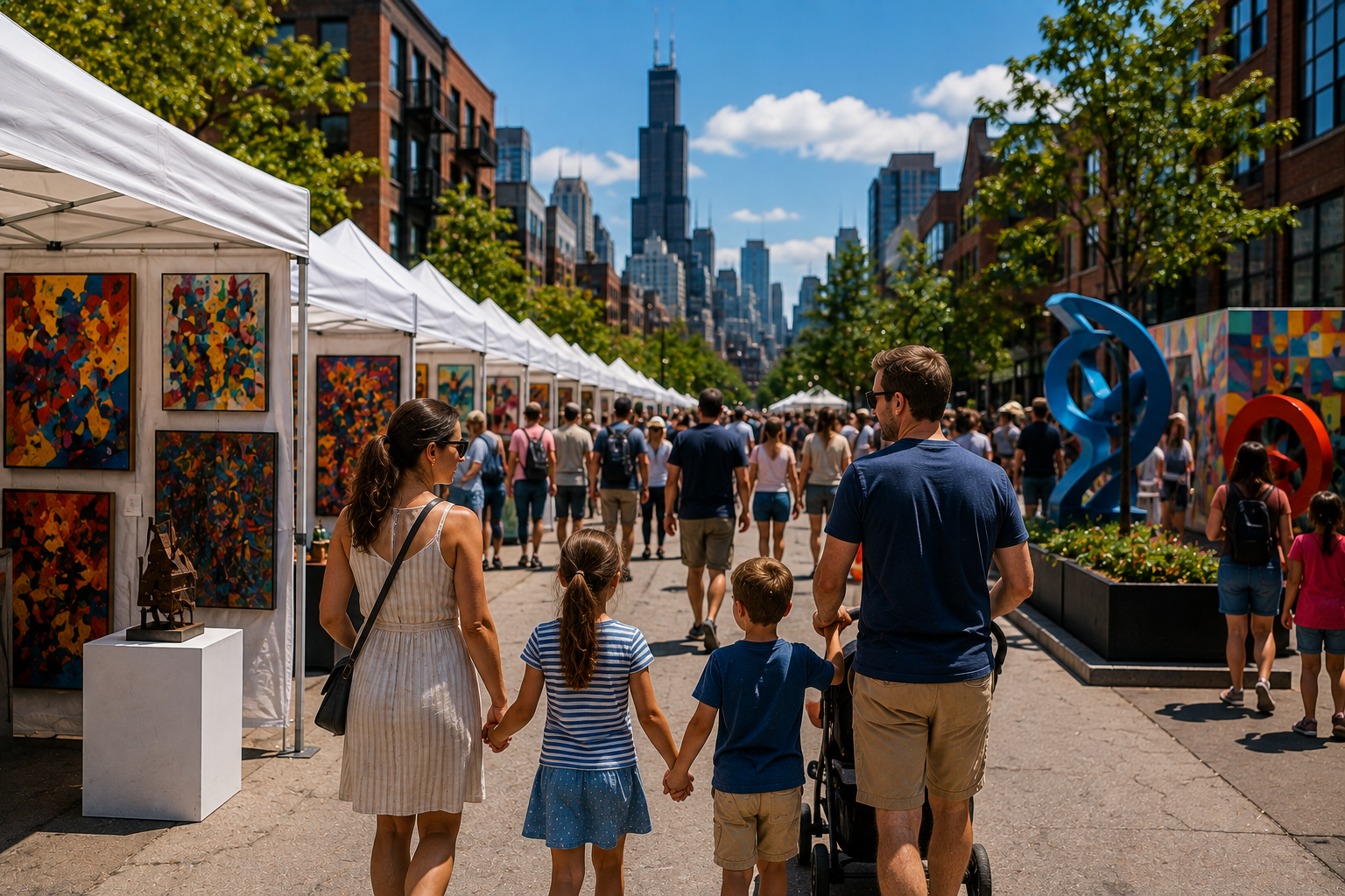 West Loop Art Fest With Kids: A Family Weekend Guide