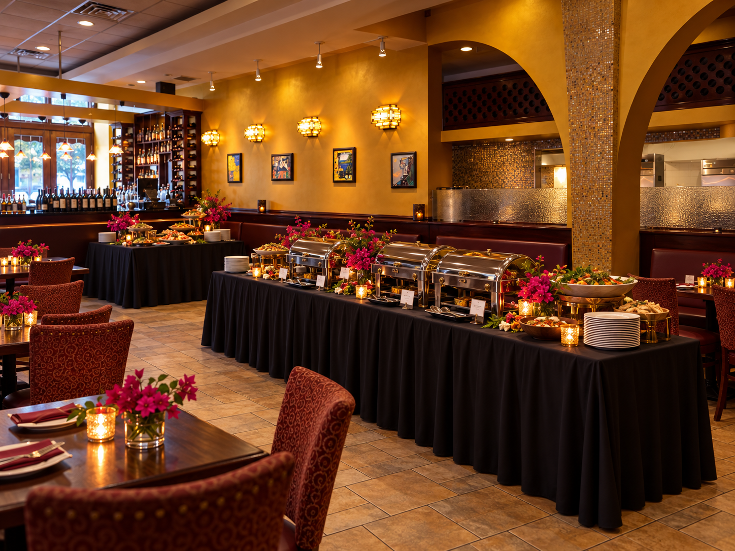 Summer terrace for private events at Nia Restaurant West Loop Chicago